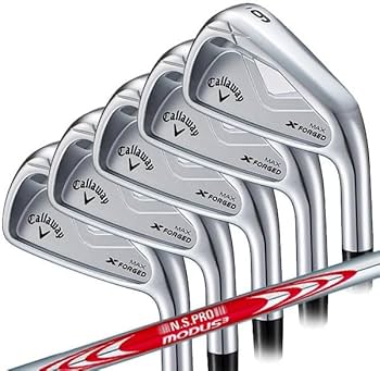 Amazon.co.jp: (特注完成品) Callaway X-FORGED MAX 25アイアンセット